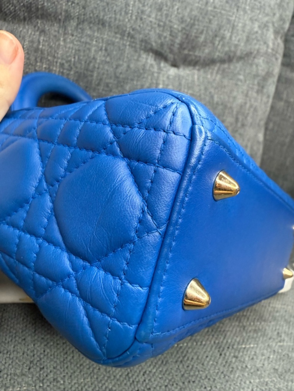 DIOR my Lady Dior cannage lambskin mini - Picture 12 of 16